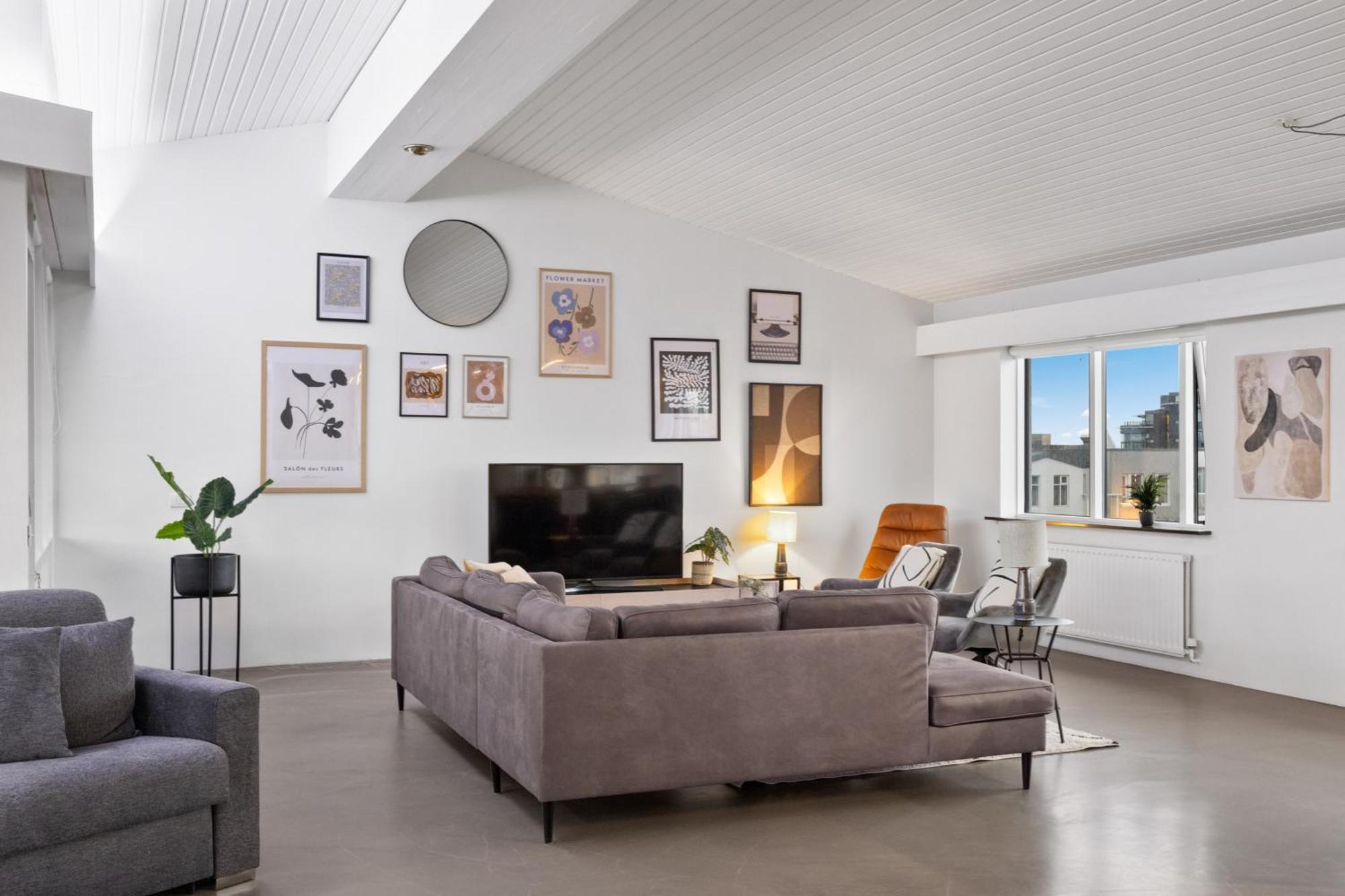 Penthouse On The Shopping Street-free Parking Appartement *